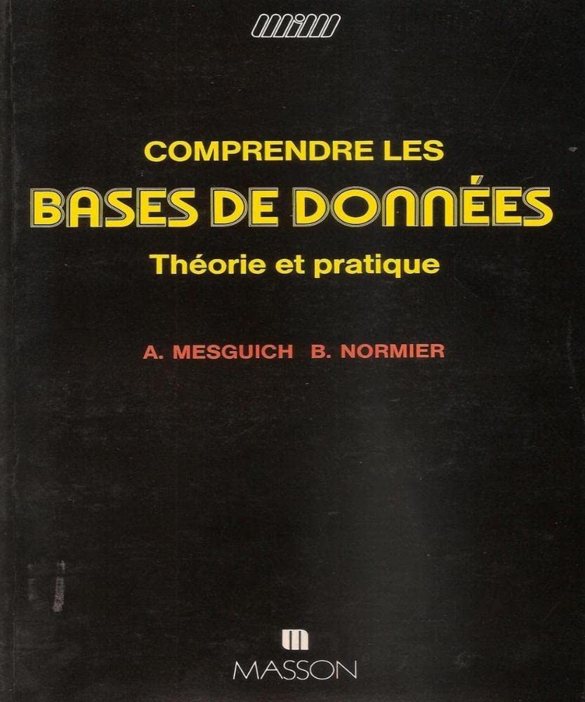 Comprendre les bases de données 9782225754494
