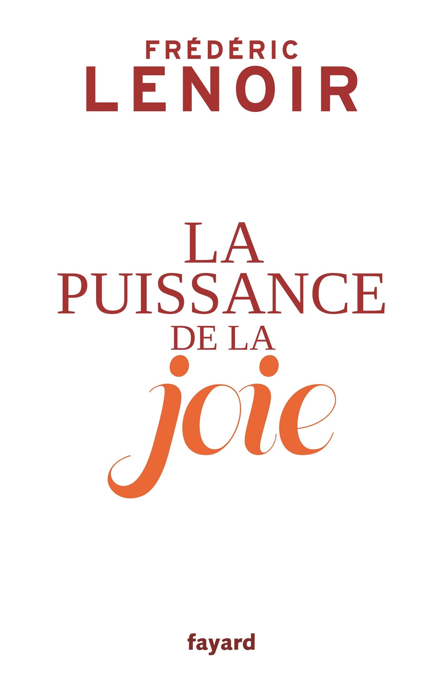 La puissance de la joie 9782213661353