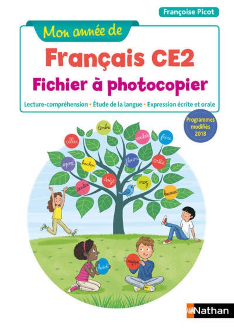 Mon année de Français CE2 - 2019: Fichier à photocopier 9782091249681