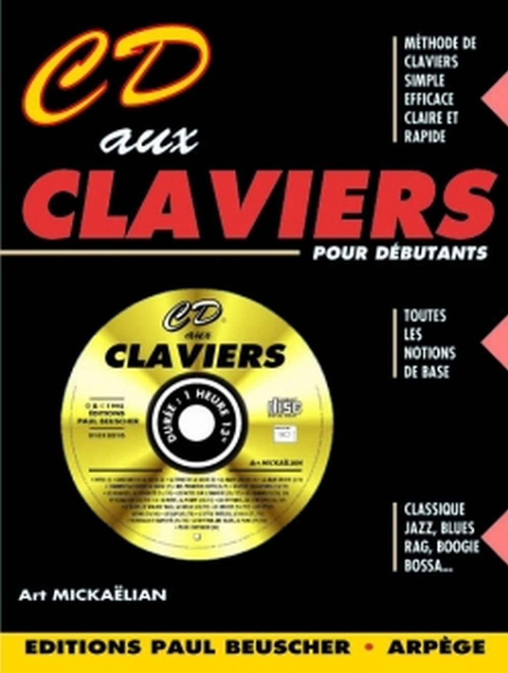 Partition : CD aux claviers Art Mickaelian 3137990009403