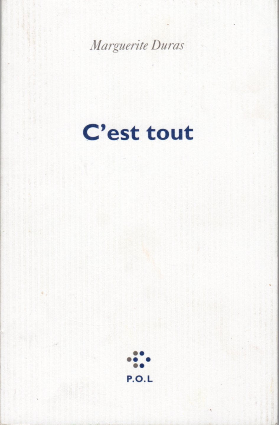 C'EST TOUT 9782867444920