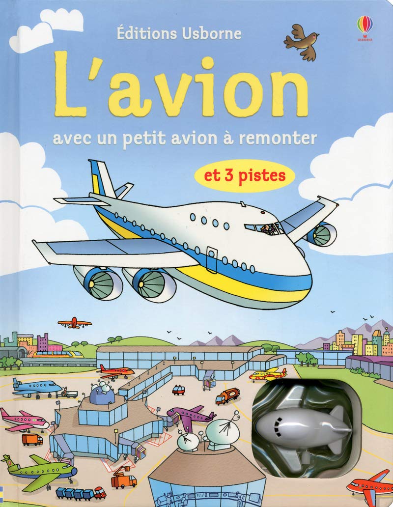 Livres avec jouet à remonter : L'avion 9781409561514