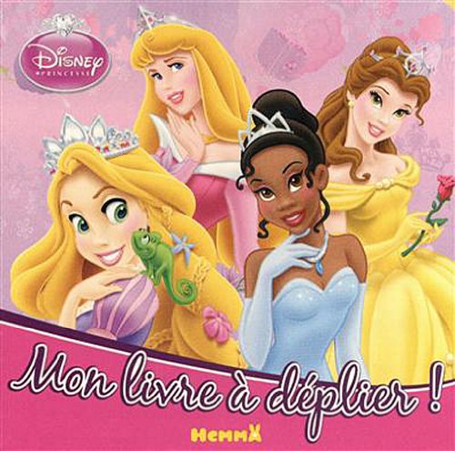 Mon livre à déplier Disney princesses 9782508012464