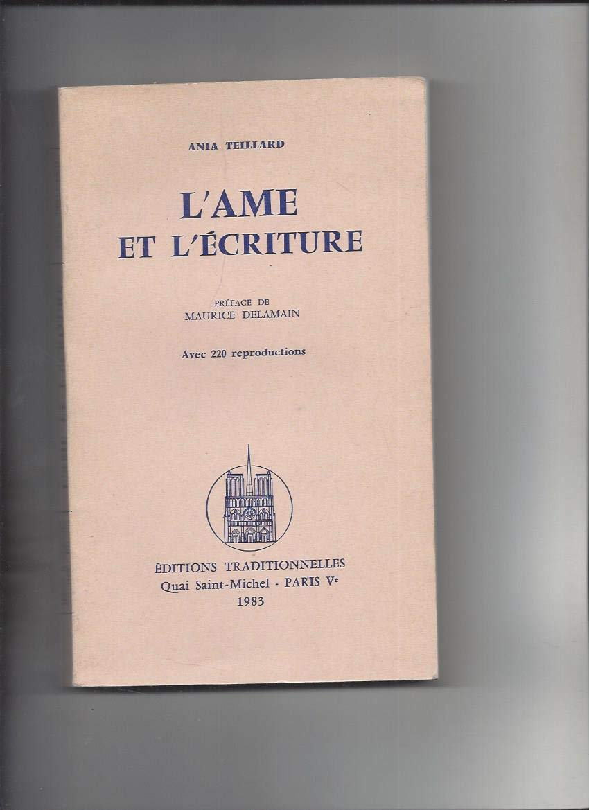 L'Âme et l'écriture 