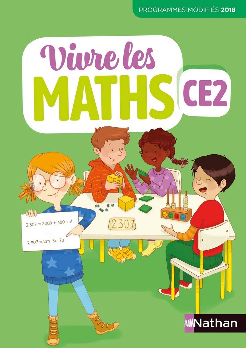Vivre les maths CE2 - Fichier de l'élève: Programmes modifiés 2018 9782091249735