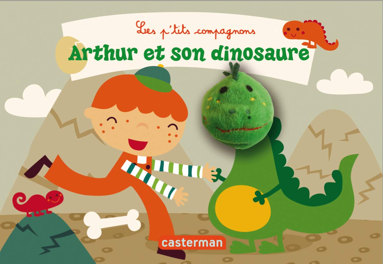Arthur et son dinosaure: Livre marionnette pour bébé - dès 18 mois 9782203080287