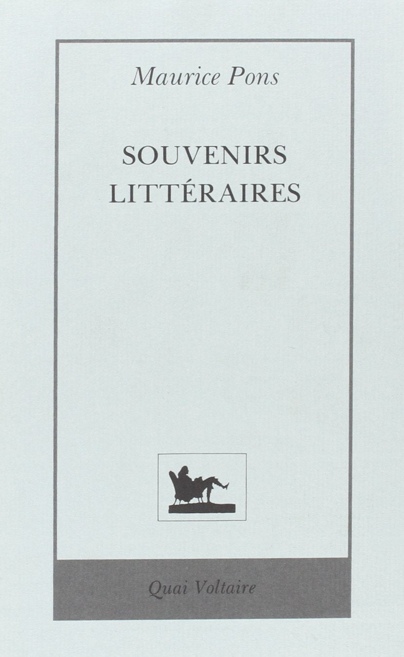 Souvenirs littéraires 9782876531734