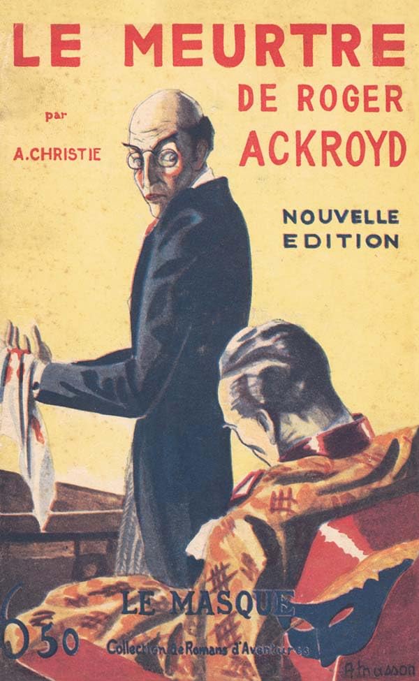 Le meurtre de Roger Ackroyd -fac similé 9782702433171