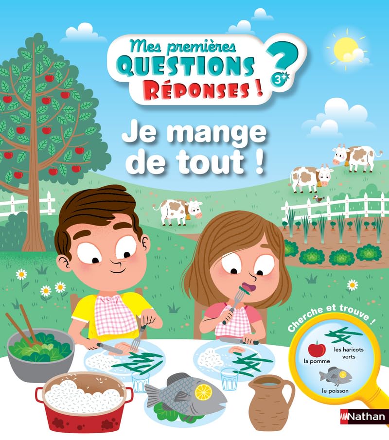 Je mange de tout ! - Questions/Réponses - Dès 3 ans 9782092587485