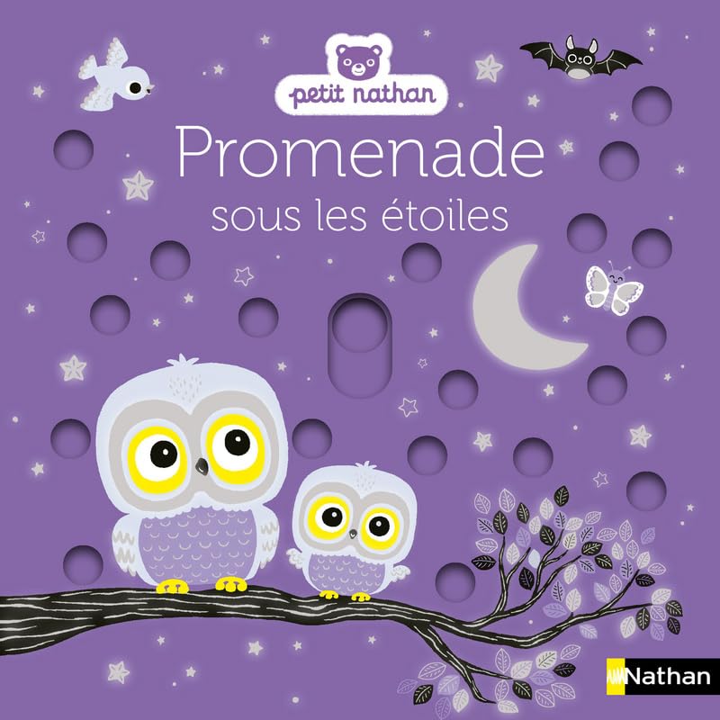 Promenade sous les étoiles - livre d'éveil animé, pour les bébés dès 6 mois 9782092592717