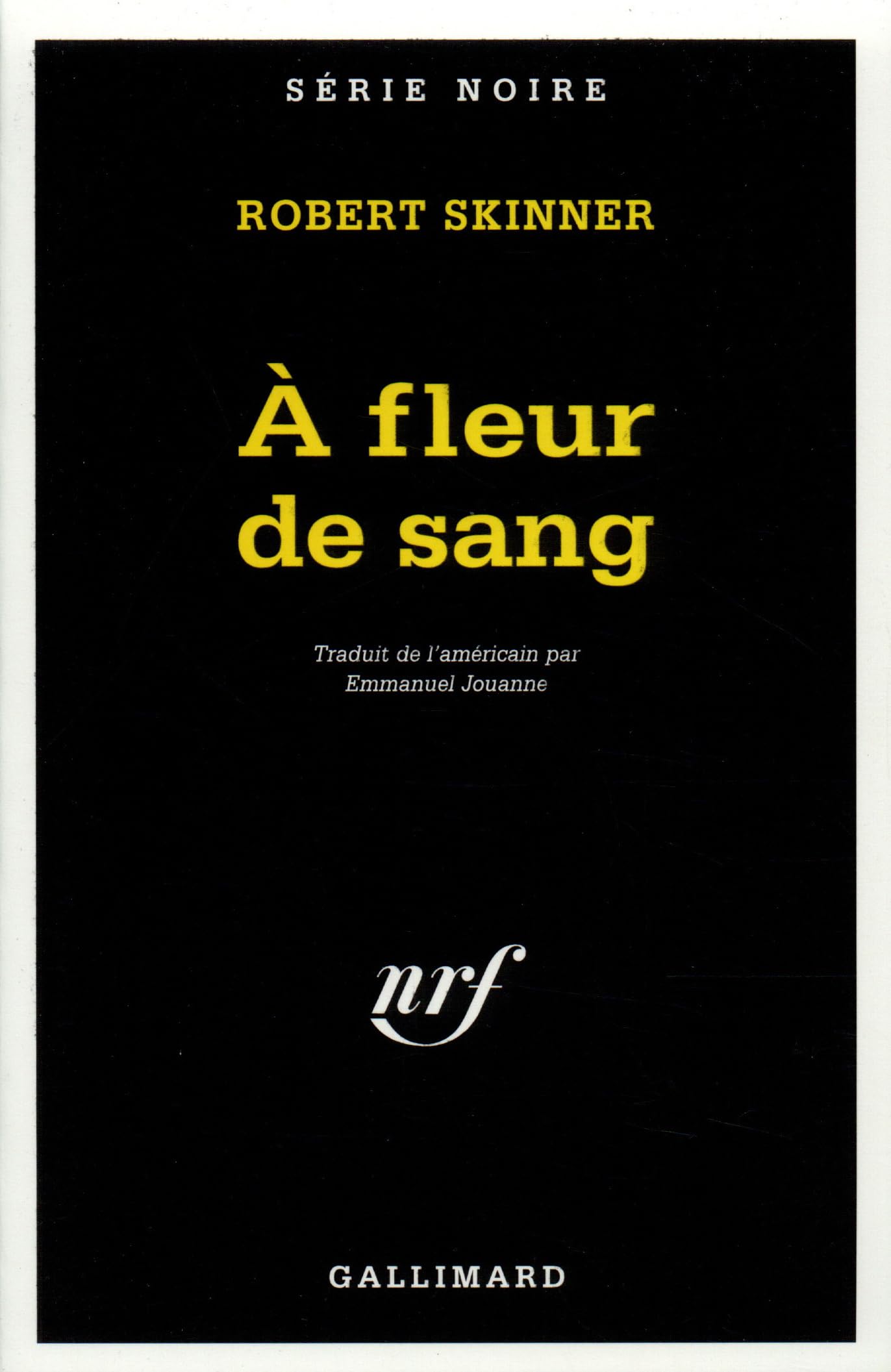 À fleur de sang 9782070497812