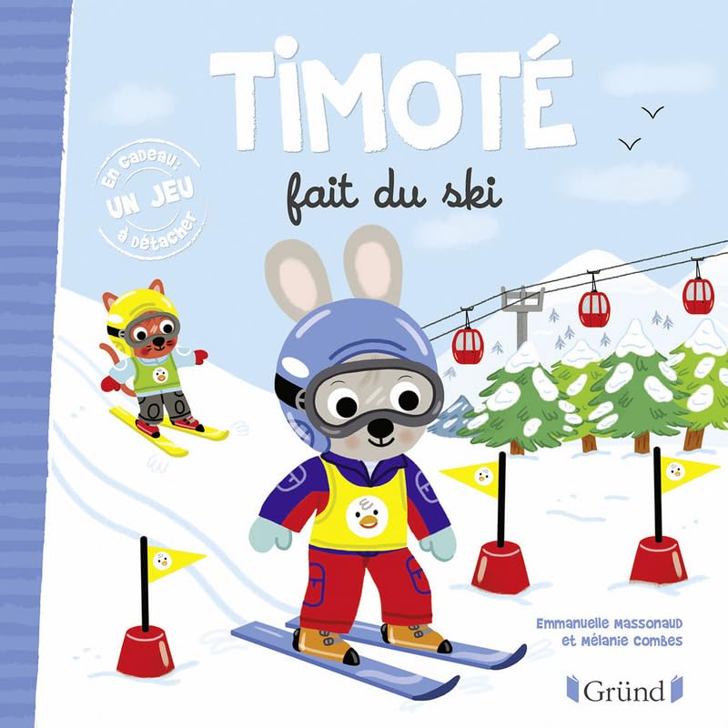 Timoté fait du ski – Album jeunesse – À partir de 2 ans 9782324019319