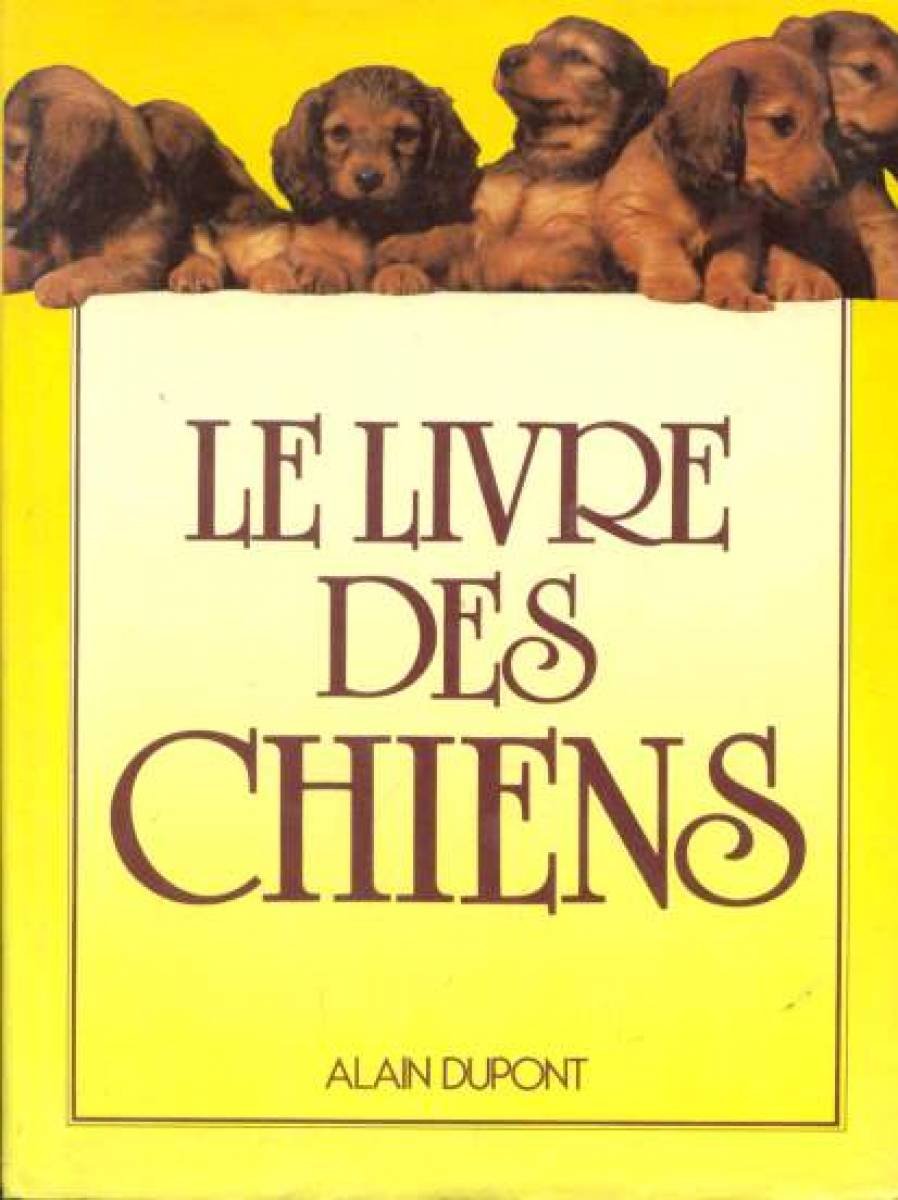 Le livre des chiens 9782263009143