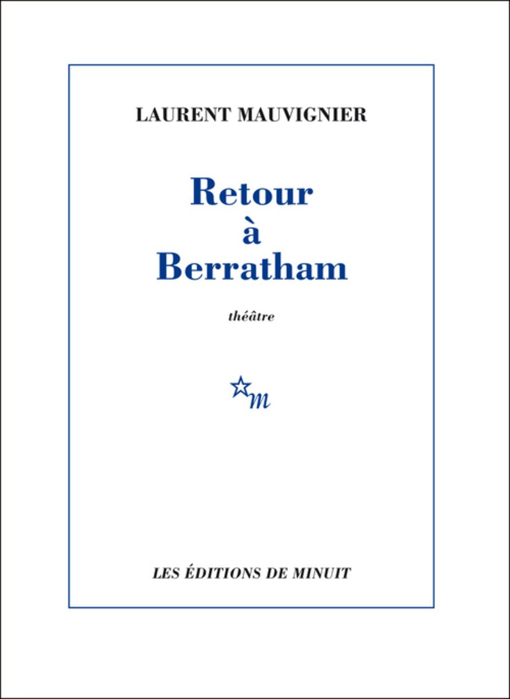 Retour à Berratham 9782707328830