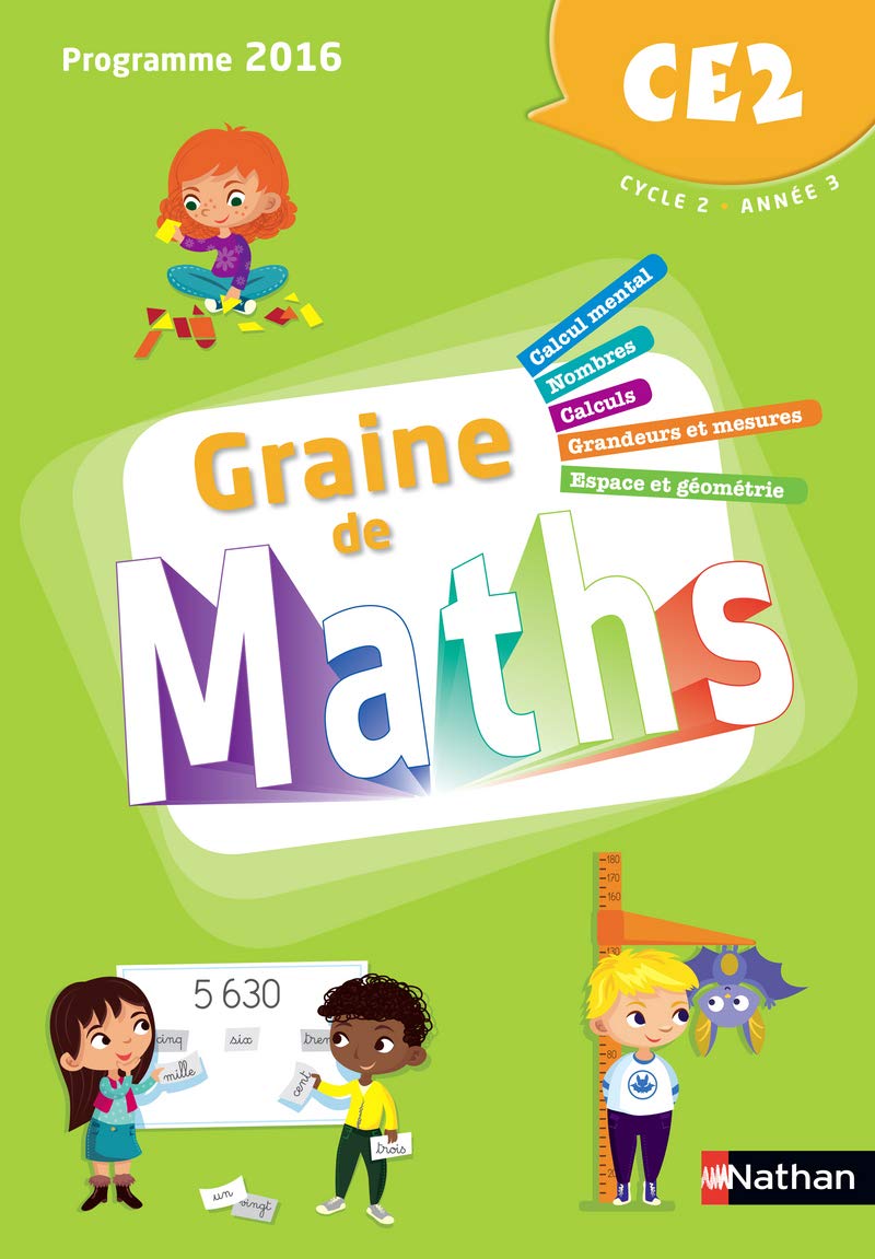 Graine de Maths - Manuel CE2 9782091241807