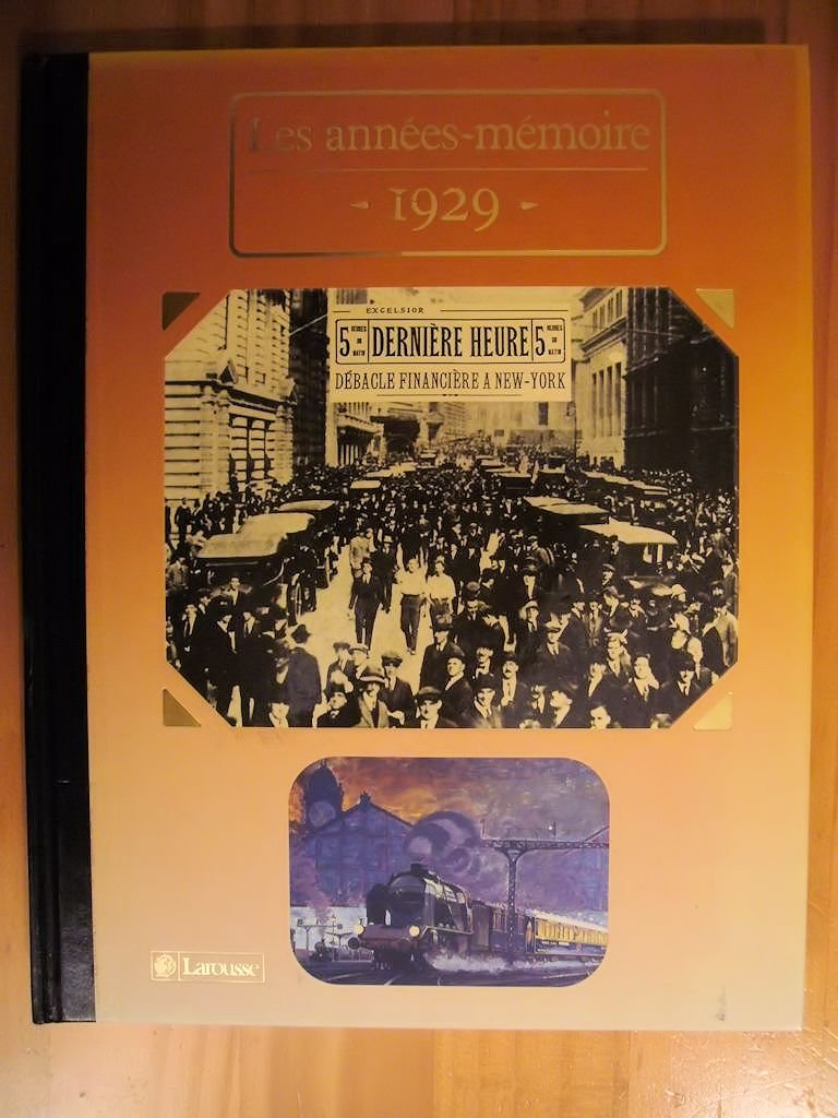 LES ANNEES MEMOIRE.1929. 