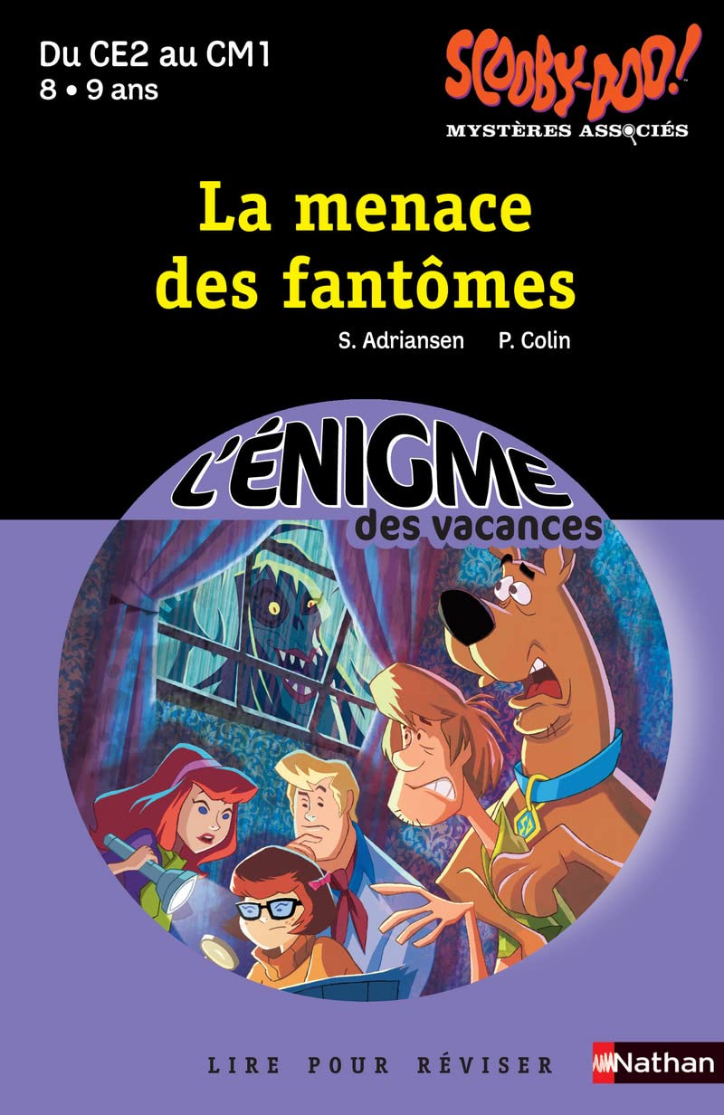 Cahier de vacances - Enigmes Scooby-Doo La menace des fantomes CE2 - CM1 9782091891583