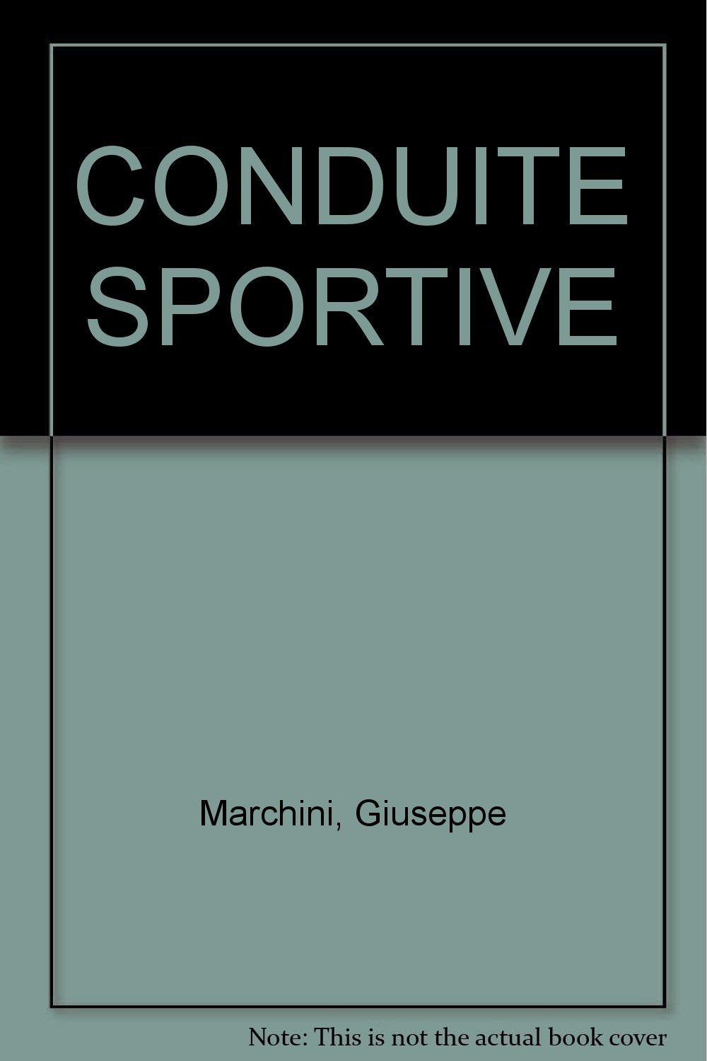 Conduite Sportive 9782732826448