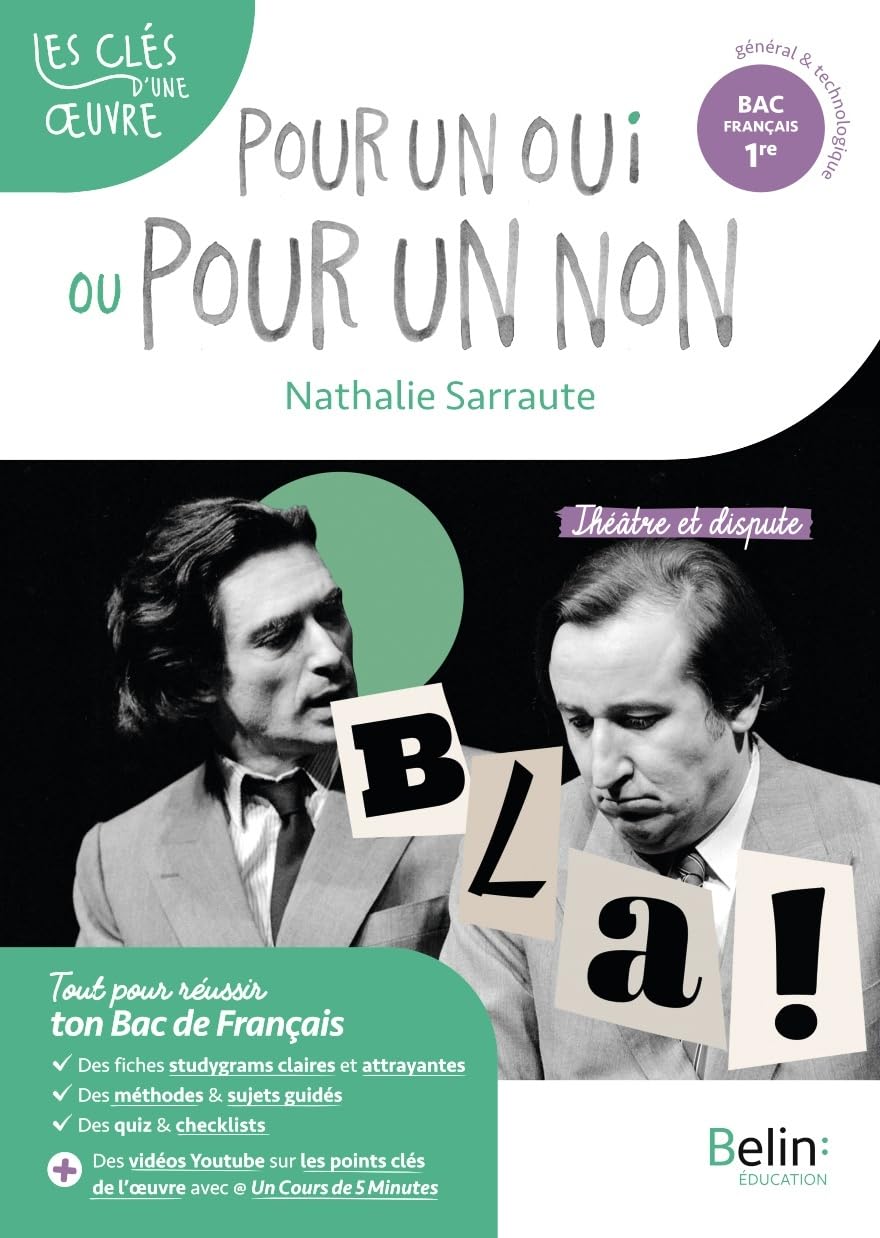 Pour un oui ou pour un non, Nathalie Sarraute 9791035836160