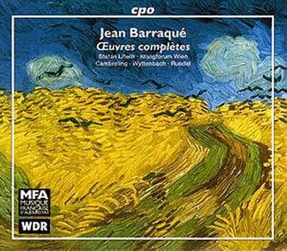 Jean Barraque : Œuvres Complètes 0761203956920