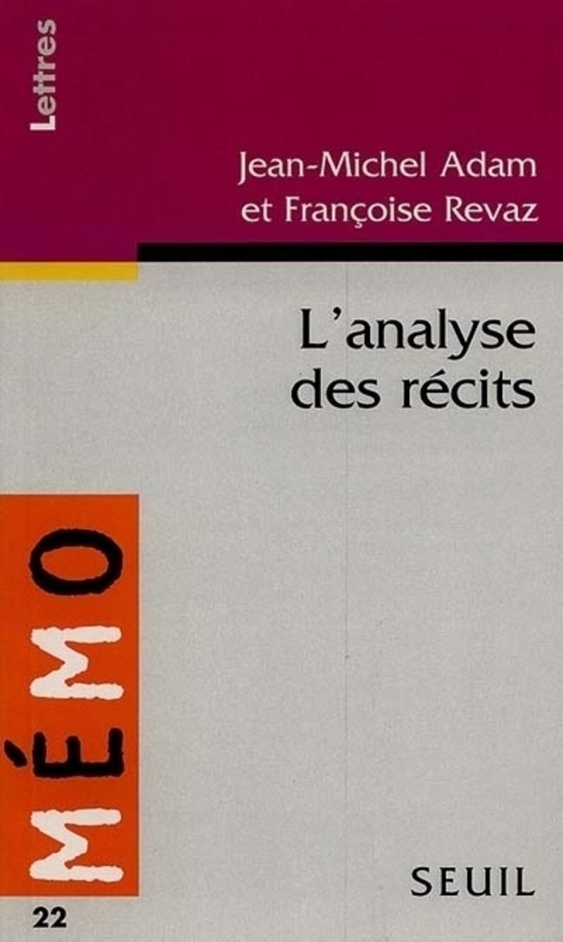 Introduction à l'analyse des récits 9782020229586