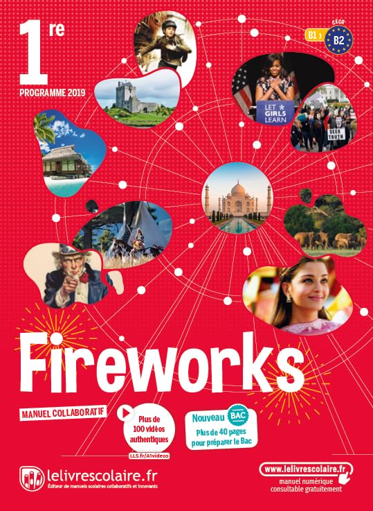 Anglais 1re Fireworks : Manuel élève 9782377601578