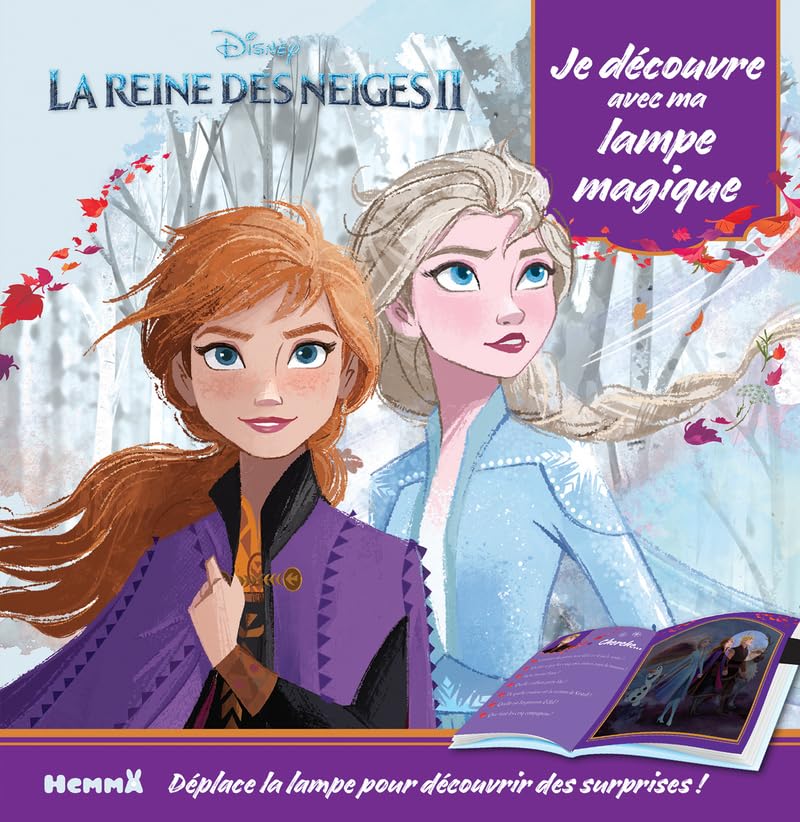 Disney La Reine des Neiges 2 - Je découvre avec ma lampe magique 9782508044069