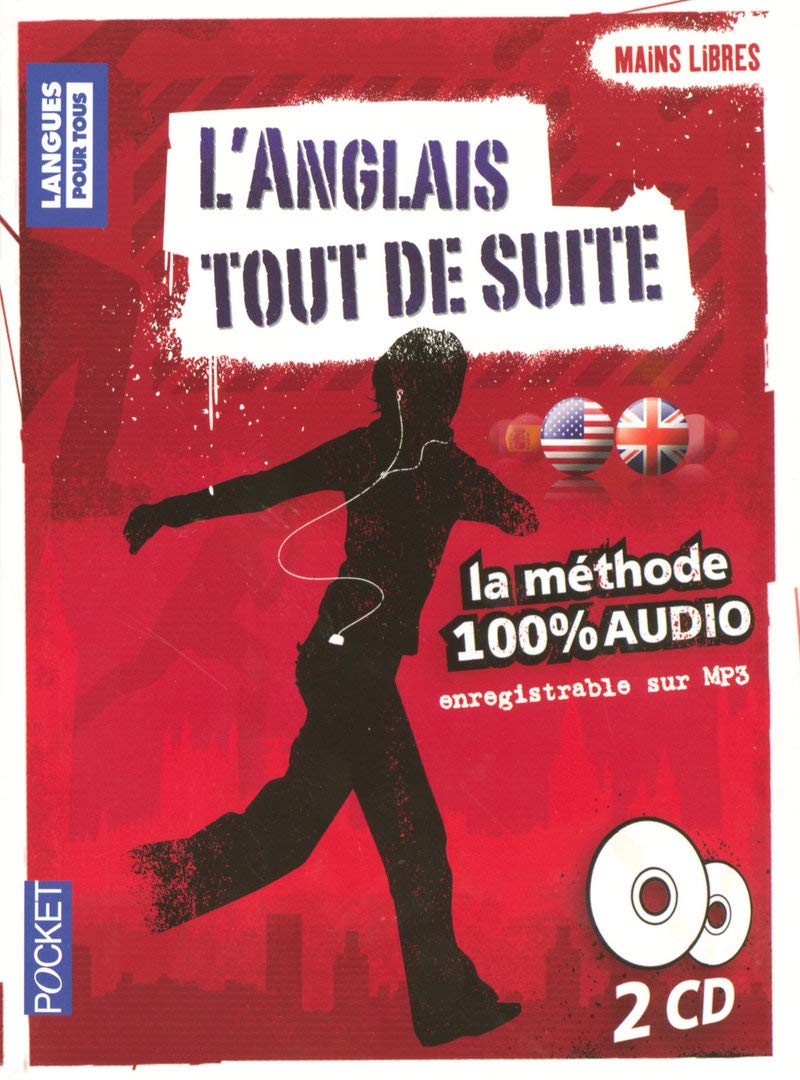 Coffret Mains libres L'anglais tout de suite 100% AUDIO (2CD) 9782266169325