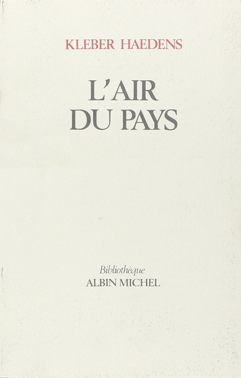 L'Air du pays 9782226028044