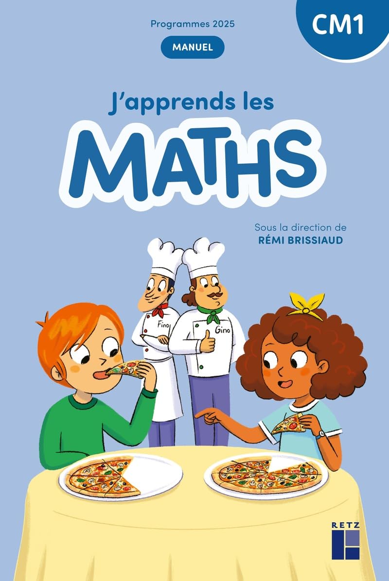 J'apprends les maths CM1 - Manuel de l'élève + Cahier d'activités (programmes 2025) 9782725649276