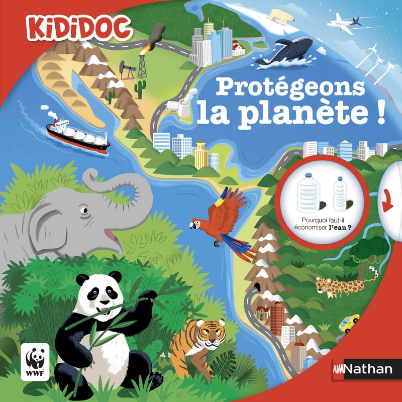 Protégeons la planète ! - Livre animé Kididoc - Dès 6 ans (37) 9782092553947