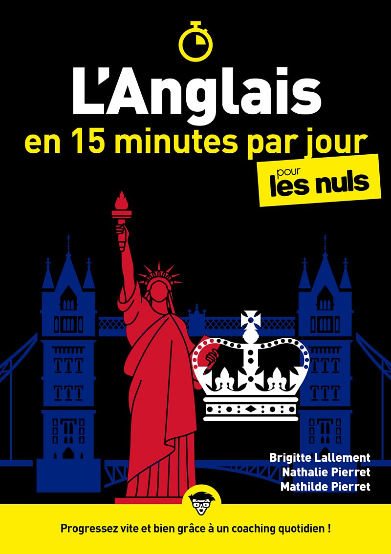 L'anglais en 15 minutes par jour pour les Nuls, mégapoche 9782412063545