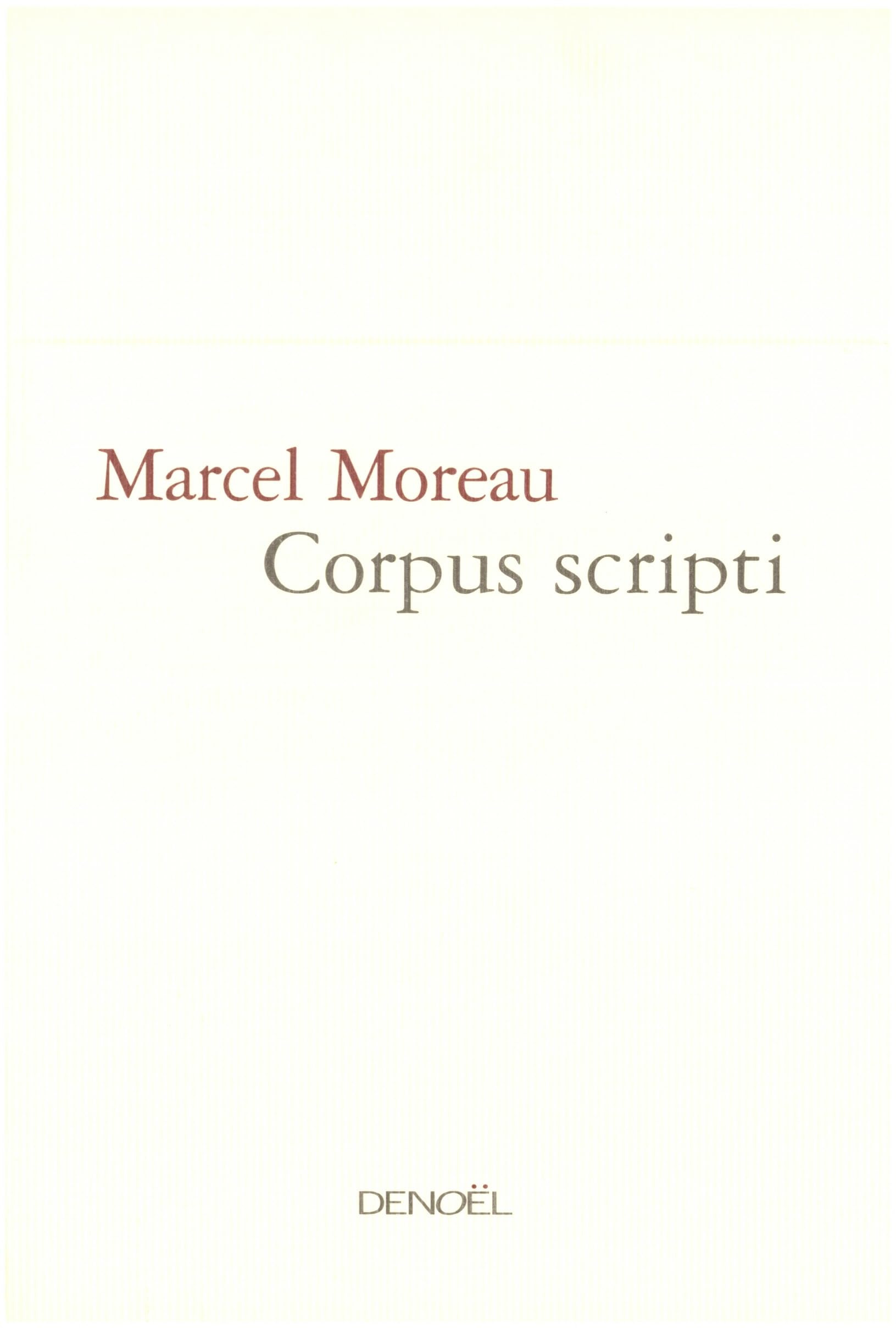 Corpus Scripti 9782207253724