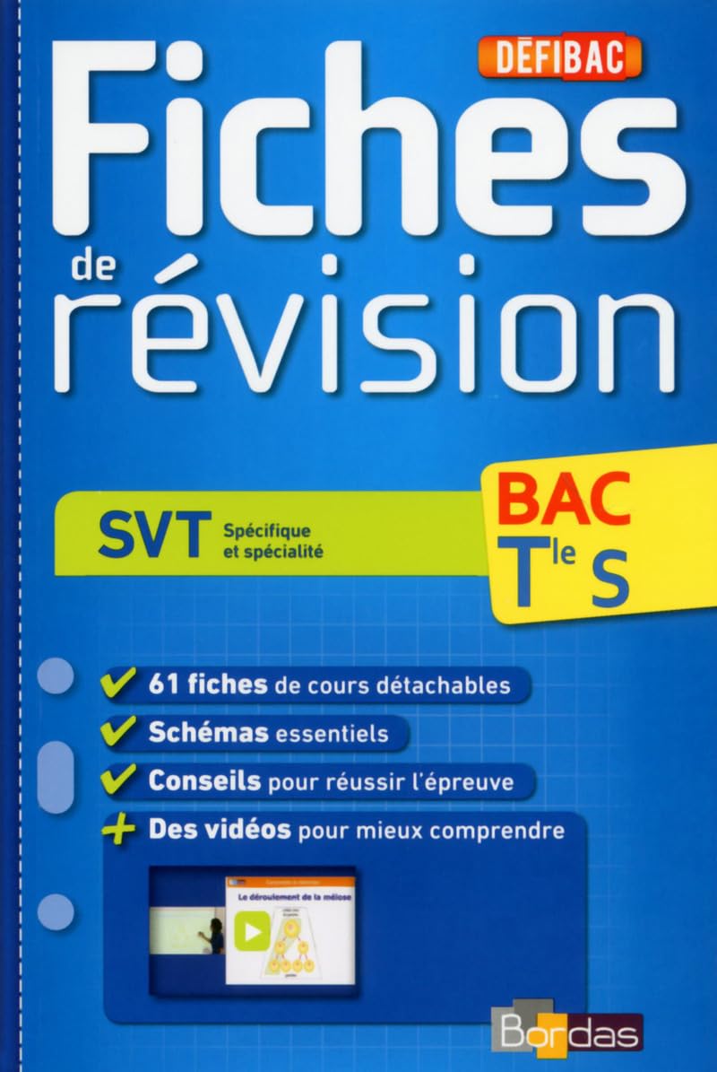 DéfiBac - Fiches de révision - SVT Tle S 9782047352892