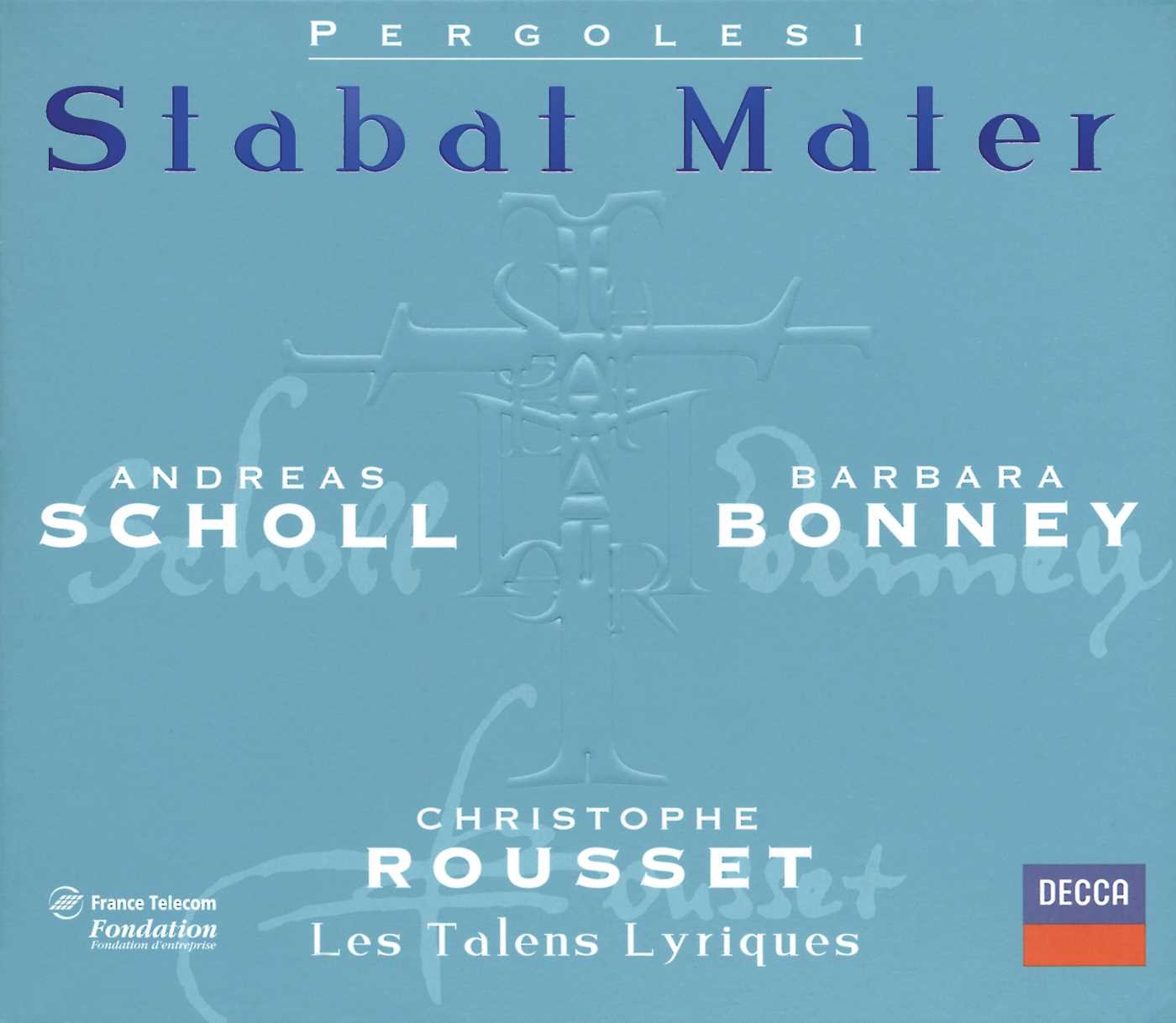 Pergolèse : Stabat Mater - Salve Regina 0028946613429