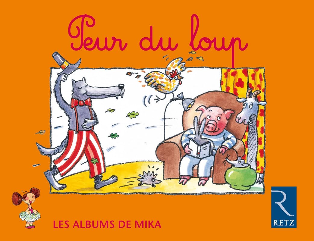 Les albums de Mika, n° 2 : Peur du loup 9782725621883