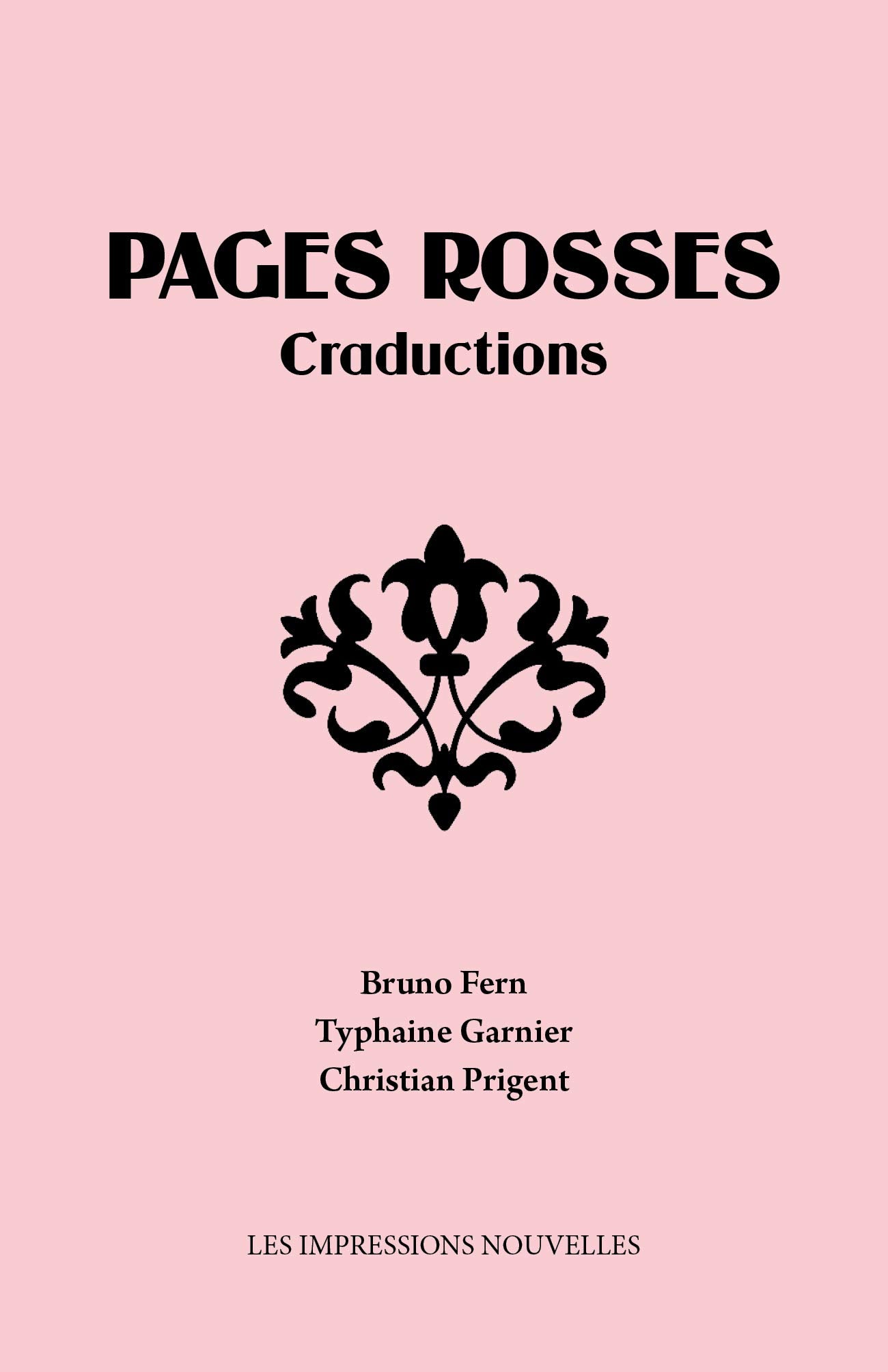 Pages rosses : craductions 9782874492464