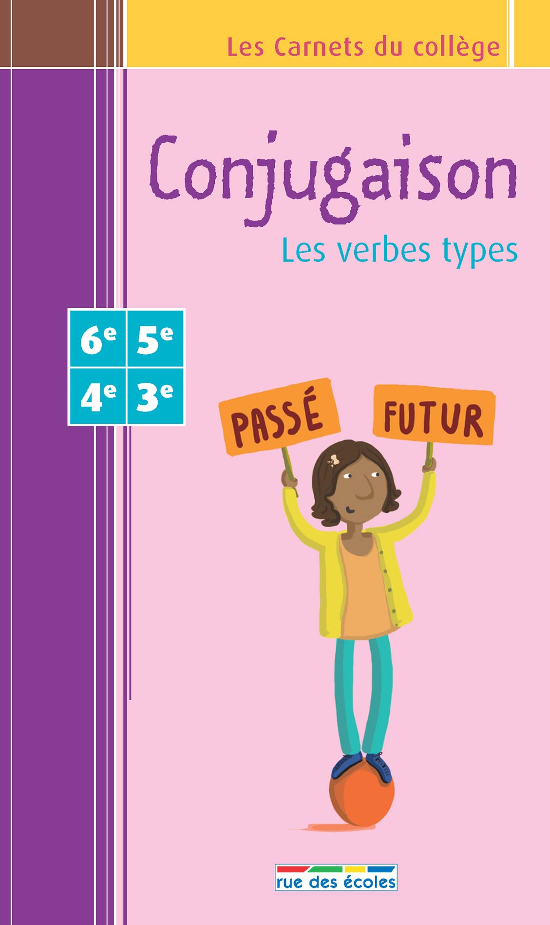 Conjugaison, les verbes types - 6e/3e: les verbes types 9782820800572