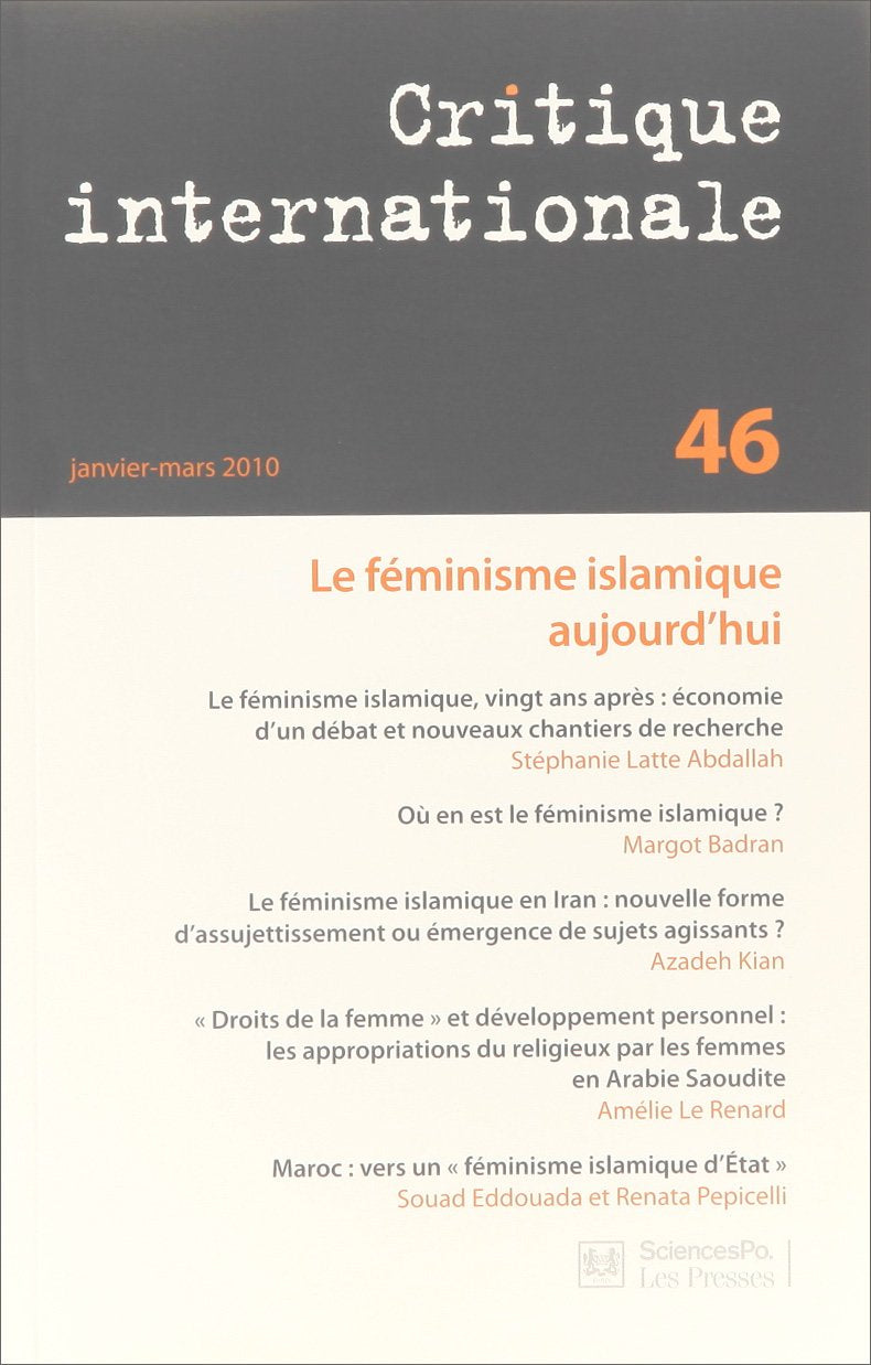 CRITIQUE INTERNATIONALE 46 9782724631883