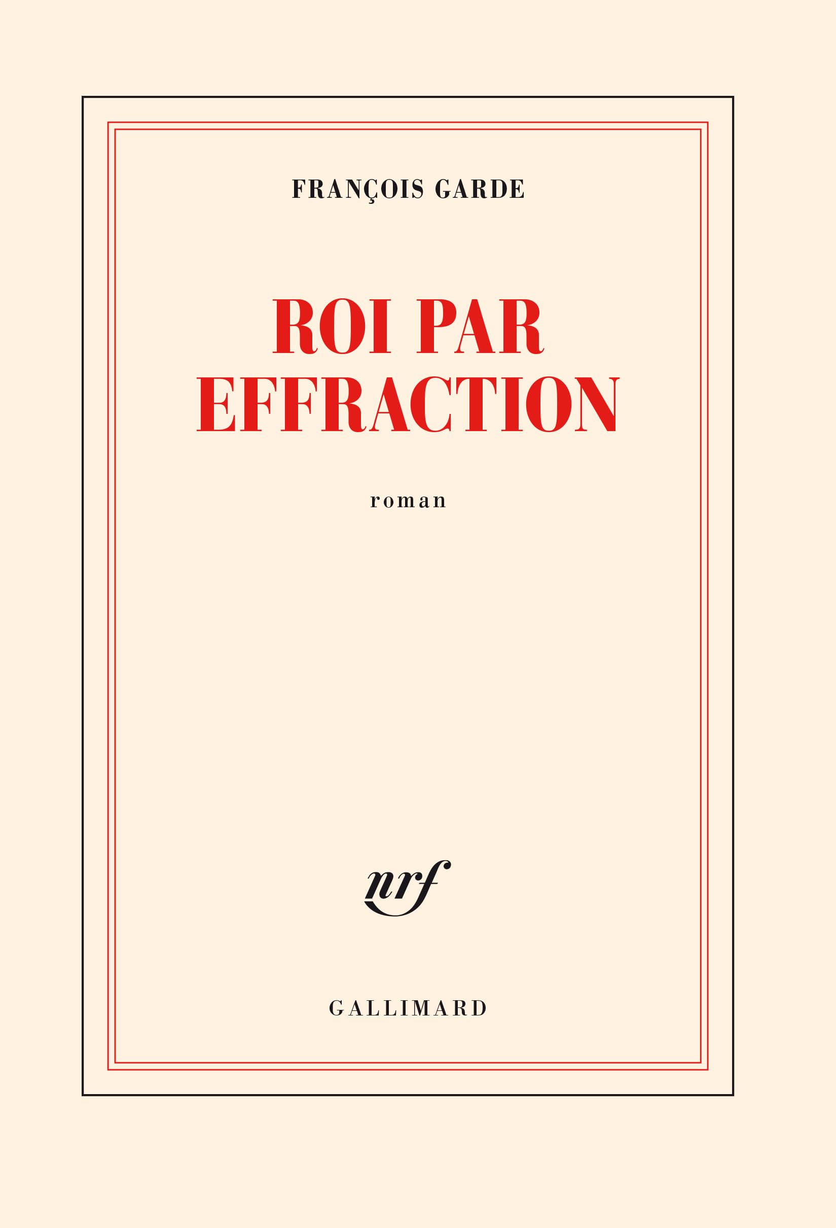 Roi par effraction 9782072850158