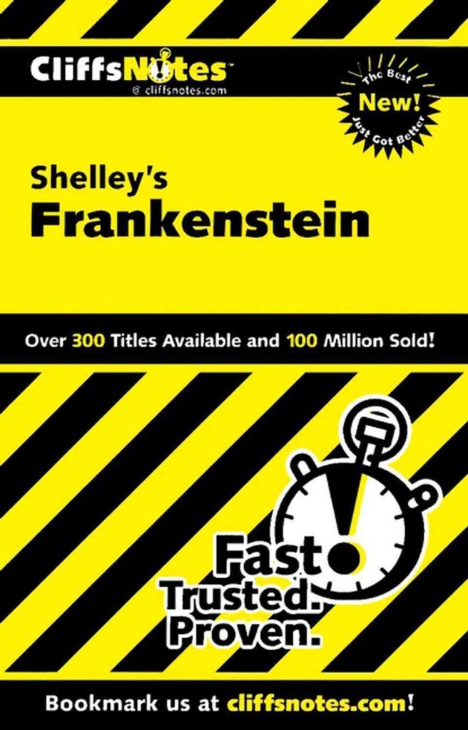 CliffsNotes on Shelley's Frankenstein 9780764585937