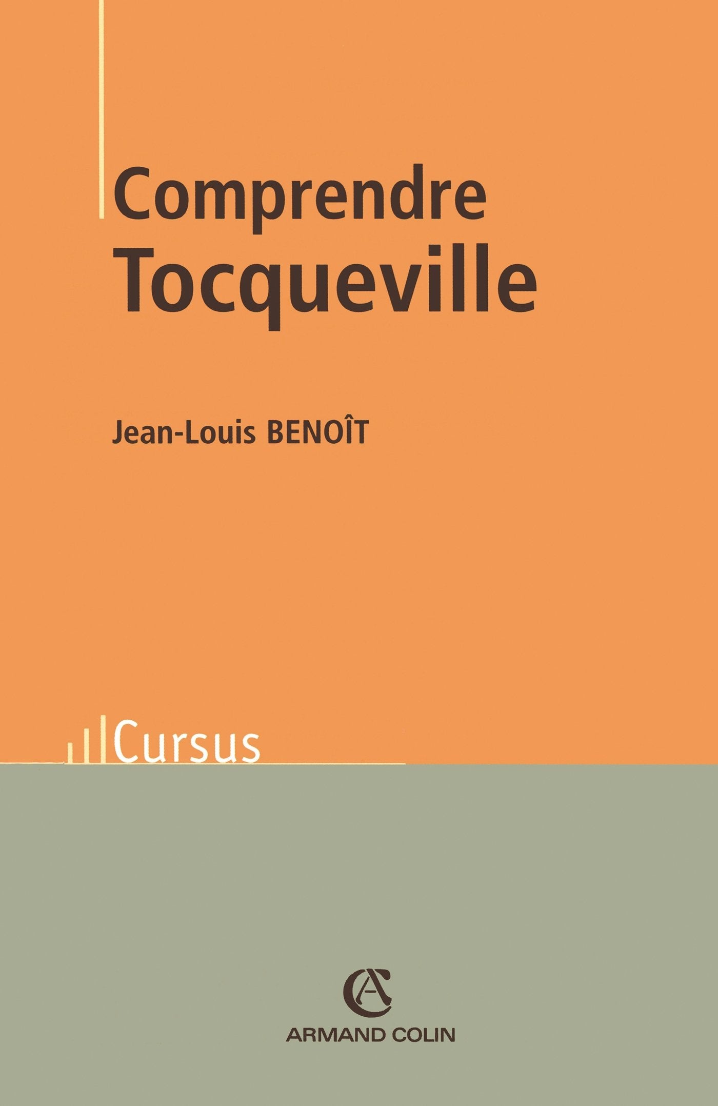 Comprendre Tocqueville 9782200265328