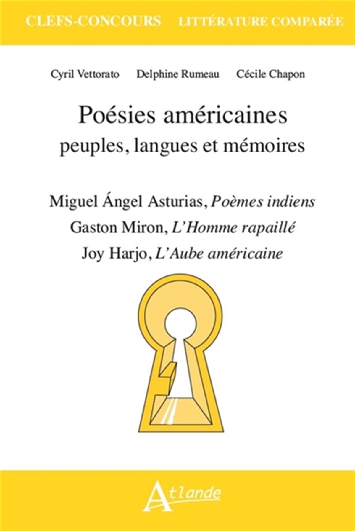 Poésies américaines : peuples, langues et mémoires 9782350309798