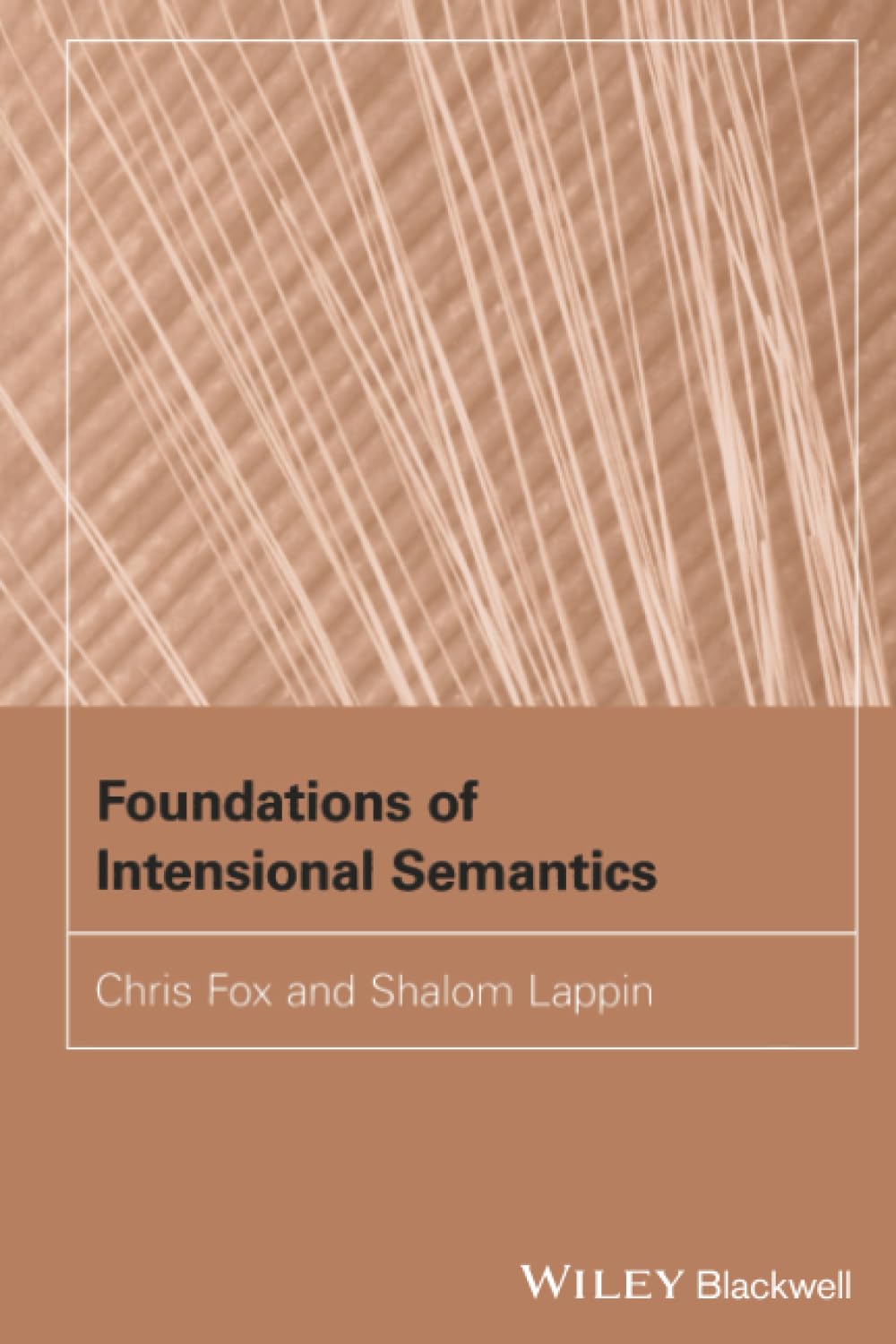 Foundations of Intensional Semantics 9780631233763