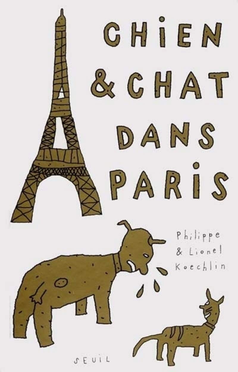 Chien et chat dans Paris 9782020312356