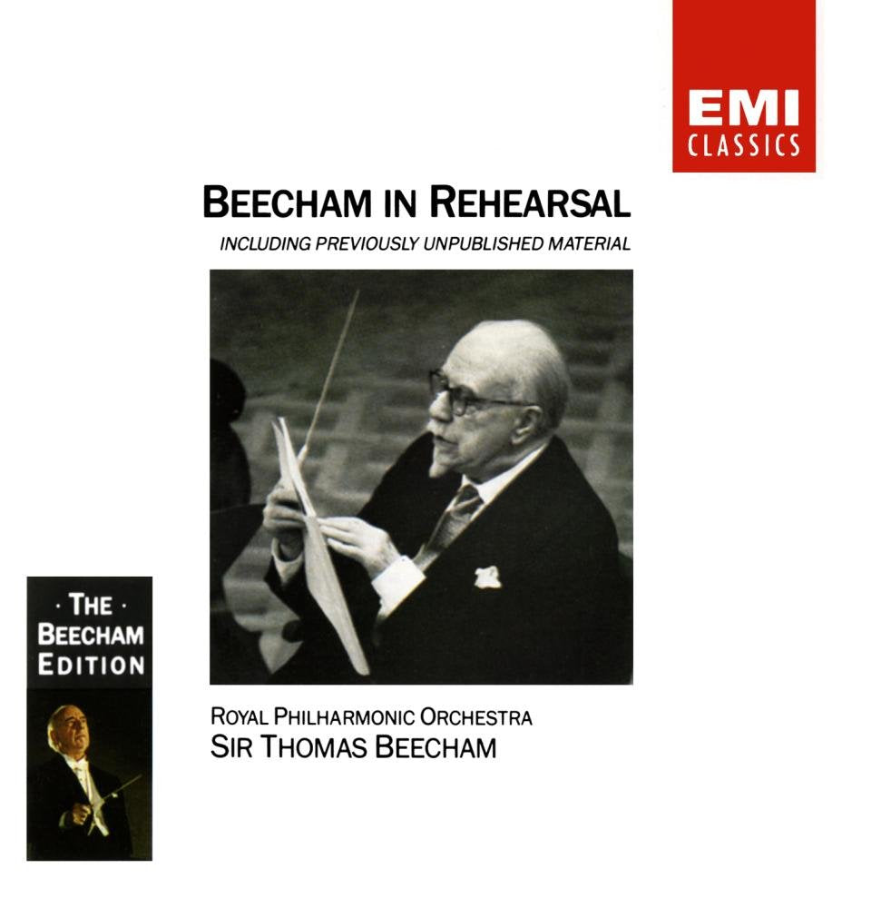 Beecham In Rehearsal Beecham en répétition 0077776446523