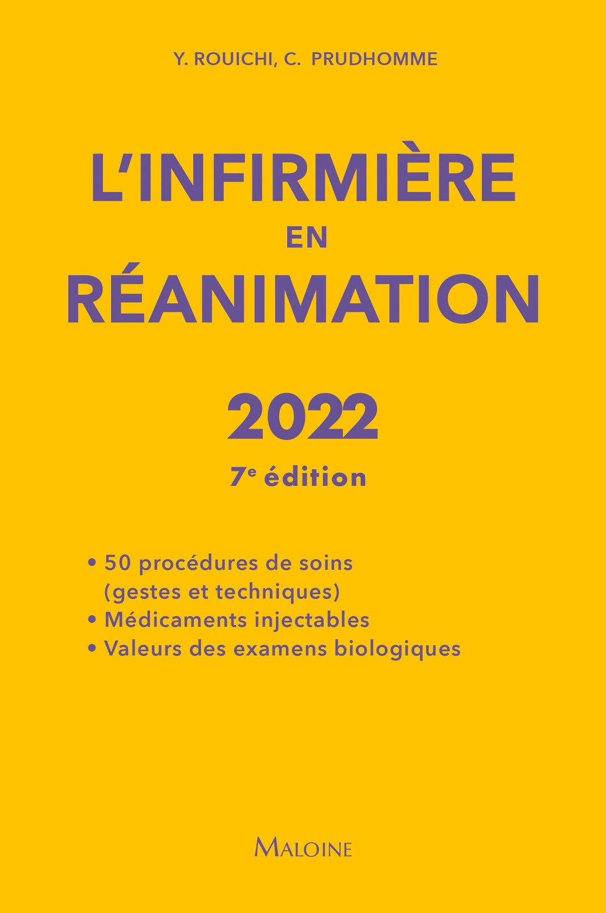 L'infirmiere en reanimation, 7e ed. 9782224036485