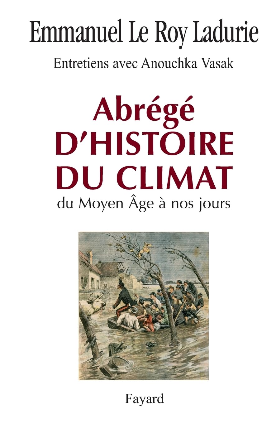 Abrégé d'histoire du climat 9782213635422