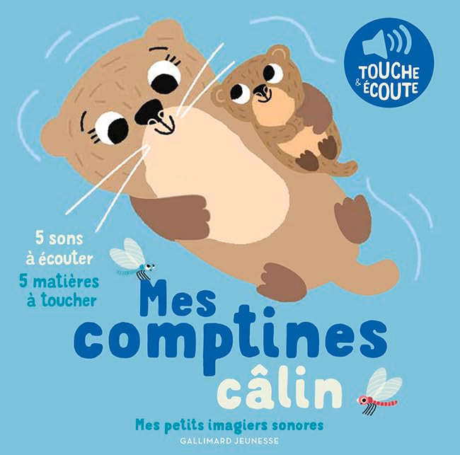 Mes comptines câlin: 5 sons à écouter, 5 matières à toucher 9782075220156