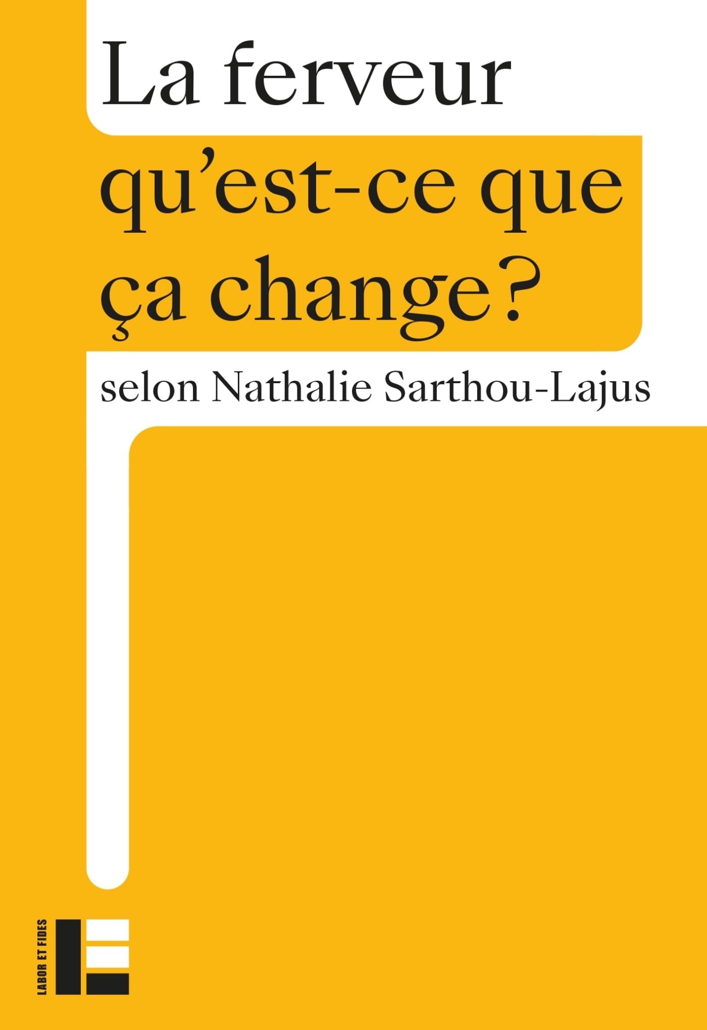 La ferveur 9782830918434